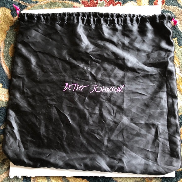 Betsy Johnson Gunmetal and Diamond handbag - Picture 4 of 5